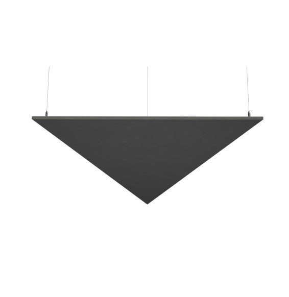 BENEITO FAURE - Luminaria Blaber triangular 840mm custom colgante negro
