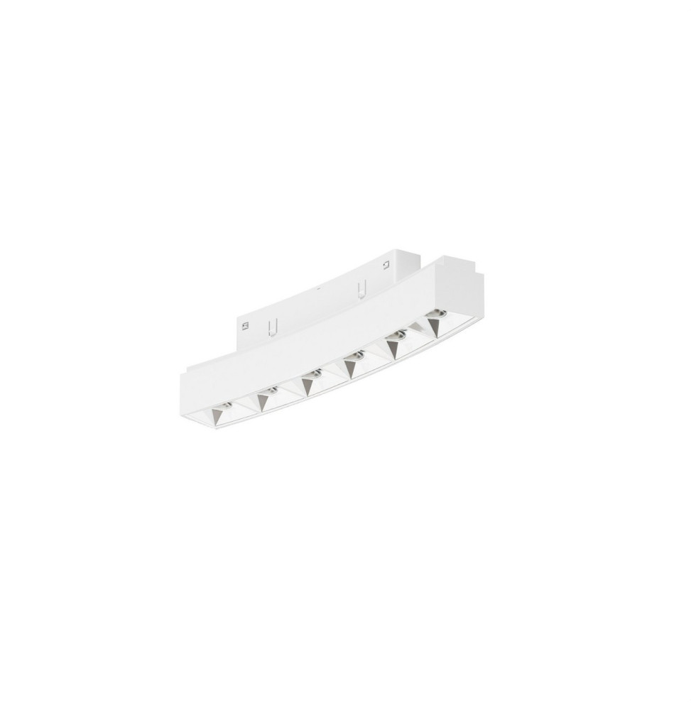 BENEITO FAURE - Luminaria CURVE TRAM 48V 6W carril magnético 2700K blanco mate