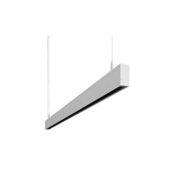 BENEITO FAURE - Luminaria Evo de 1170mm 38W 230Vac 2700K Push blanca lamas negras 60°