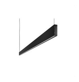 BENEITO FAURE - Luminaria Evo Dual de 1680mm 73W 230Vac 2700K DALI negra difusor opal colgante