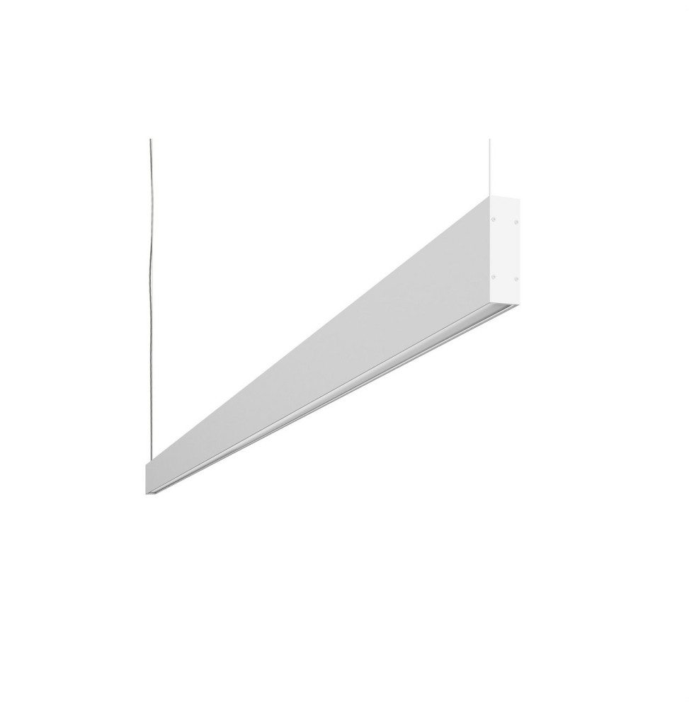 BENEITO FAURE - Luminaria Evo Dual de 1960mm 86W 230Vac 3000K Push blanca difusor opal colgante