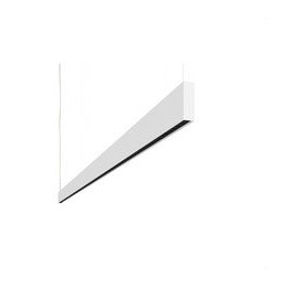 BENEITO FAURE - Luminaria Evo Fly de 1120mm 44W 230Vac 4000K Push blanca lamas negras 60° up difusor opal