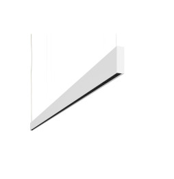 BENEITO FAURE - Luminaria Evo Fly de 1400mm 55W 230Vac 2700K Push blanca lamas blancas 60° up difusor opal