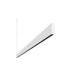 BENEITO FAURE - Luminaria Evo Fly de 1680mm 66W 230Vac 4000K DALI blanca lamas negras 60° up difusor opal