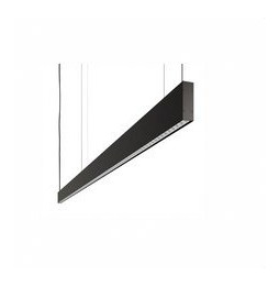 BENEITO FAURE - Luminaria Evo Fly de 1680mm 66W 230Vac 4000K Push negra lamas blancas 60° up difusor opal