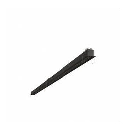 BENEITO FAURE - Luminaria empotrable Evo E de 560mm 21W 230Vac 2700K Push negra lamas negras 60°