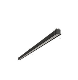 BENEITO FAURE - Luminaria empotrable Evo E de 560mm 21W 230Vac 3000K Push negra lamas blancas 60°