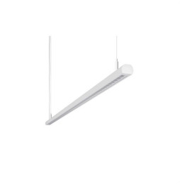 BENEITO FAURE - Luminaria Evo R de 1170mm 38W 230Vac 3000K Push blanca lamas blancas opal 60°