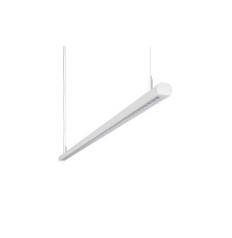 BENEITO FAURE - Luminaria Evo R de 1730mm 56W 230Vac 2700K Push blanca lamas blancas opal 60°