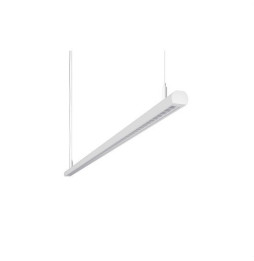BENEITO FAURE - Luminaria Evo R de 2290mm 74W 230Vac 2700K Casambi blanca lamas blancas opal 60°