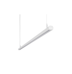 BENEITO FAURE - Luminaria Evo R de 2290mm 74W 230Vac 3000K Casambi blanca lamas blancas opal 60°