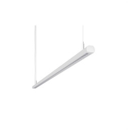 BENEITO FAURE - Luminaria Evo R de 2290mm 74W 230Vac 3000K Push blanca lamas blancas opal 60°