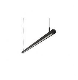 BENEITO FAURE - Luminaria Evo R de 2290mm 74W 230Vac 4000K Casambi negra lamas blancas opal 60°