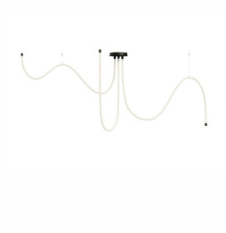 BENEITO FAURE - Luminaria Kaa de 3x3000mm 180W 230Vac 3000K DALI negra