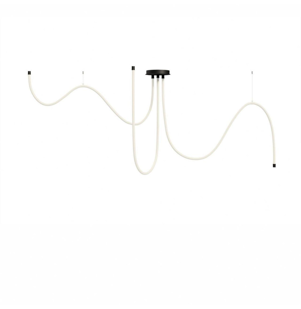 BENEITO FAURE - Luminaria Kaa de 3x3000mm 180W 230Vac CCT Tuya negra