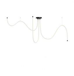 BENEITO FAURE - Luminaria Kaa de 3x3000mm 180W 230Vac CCT Tuya negra