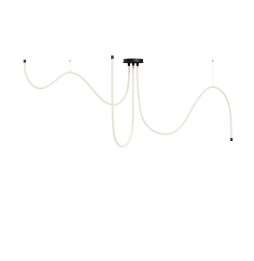 BENEITO FAURE - Luminaria Kaa de 3x5000mm 300W 230Vac 2700K Casambi negra