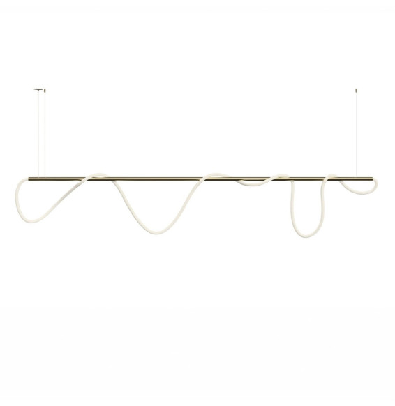 BENEITO FAURE - Luminaria Kaa Line de 1000mm LED 1500mm 30W 230Vac 2700K on/off oro