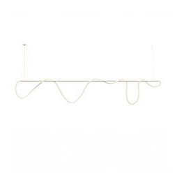 BENEITO FAURE - Luminaria Kaa Line de 1000mm LED 1500mm 30W 230Vac 2700K DALI blanca