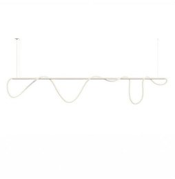 BENEITO FAURE - Luminaria Kaa Line de 1000mm LED 1500mm 30W 230Vac 2700K Push blanca