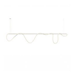 BENEITO FAURE - Luminaria Kaa Line de 1000mm LED 1500mm 30W 230Vac 3000K on/off blanca