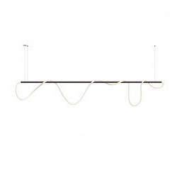 BENEITO FAURE - Luminaria Kaa Line de 1000mm LED 1500mm 30W 230Vac 3000K on/off negra