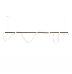 BENEITO FAURE - Luminaria Kaa Line de 1000mm LED 1500mm 30W 230Vac 3000K DALI oro