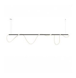 BENEITO FAURE - Luminaria Kaa Line de 1000mm LED 1500mm 30W 230Vac 3000K Push negra