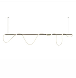 BENEITO FAURE - Luminaria Kaa Line de 1000mm LED 1500mm 30W 230Vac 3000K Push oro