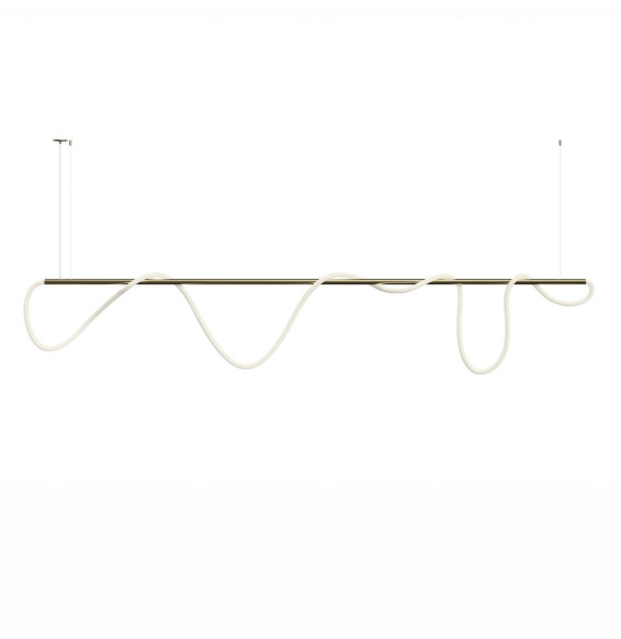 BENEITO FAURE - Luminaria Kaa Line de 1000mm LED 1500mm 30W 230Vac 3000K Push oro