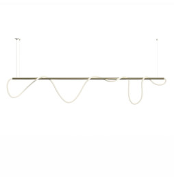 BENEITO FAURE - Luminaria Kaa Line de 1000mm LED 1500mm 30W 230Vac 4000K on/off oro