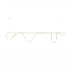 BENEITO FAURE - Luminaria Kaa Line de 1000mm LED 1500mm 30W 230Vac 4000K Casambi oro