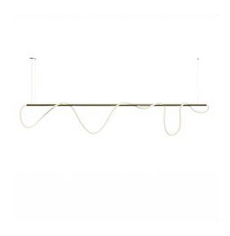 BENEITO FAURE - Luminaria Kaa Line de 1000mm LED 1500mm 30W 230Vac 4000K DALI oro