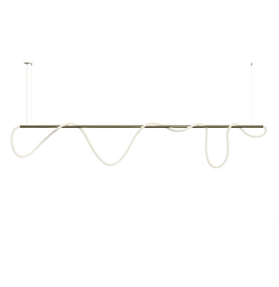 BENEITO FAURE - Luminaria Kaa Line de 1000mm LED 1500mm 30W 230Vac RGB Casambi oro