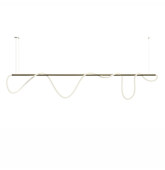 BENEITO FAURE - Luminaria Kaa Line de 1600mm LED 1500mm 60W 230Vac 2700K on/off oro