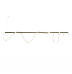 BENEITO FAURE - Luminaria Kaa Line de 1600mm LED 1500mm 60W 230Vac 2700K on/off oro