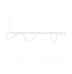 BENEITO FAURE - Luminaria Kaa Line de 1600mm LED 1500mm 60W 230Vac 2700K DALI blanca