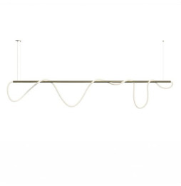 BENEITO FAURE - Luminaria Kaa Line de 1600mm LED 1500mm 60W 230Vac 2700K DALI oro