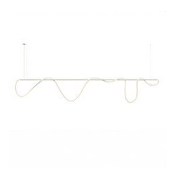 BENEITO FAURE - Luminaria Kaa Line de 1600mm LED 1500mm 60W 230Vac 2700K Push blanca