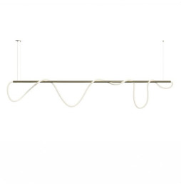 BENEITO FAURE - Luminaria Kaa Line de 1600mm LED 1500mm 60W 230Vac 3000K on/off oro