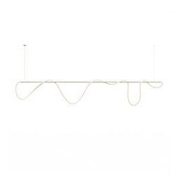 BENEITO FAURE - Luminaria Kaa Line de 1600mm LED 1500mm 60W 230Vac 3000K Casambi blanca