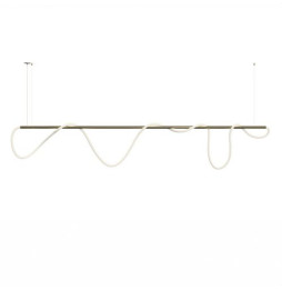 BENEITO FAURE - Luminaria Kaa Line de 1600mm LED 1500mm 60W 230Vac 3000K Push oro