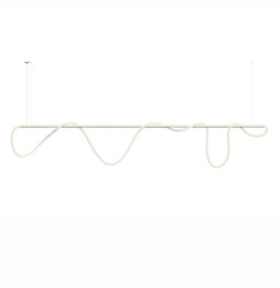 BENEITO FAURE - Luminaria Kaa Line de 1600mm LED 1500mm 60W 230Vac 4000K on/off blanca