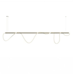 BENEITO FAURE - Luminaria Kaa Line de 1600mm LED 1500mm 60W 230Vac 3000K Tuya oro