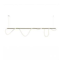 BENEITO FAURE - Luminaria Kaa Line de 1600mm LED 1500mm 60W 230Vac 3000K Tuya oro