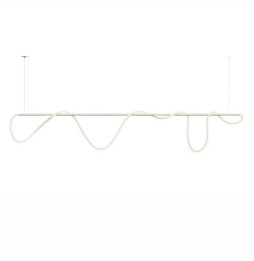 BENEITO FAURE - Luminaria Kaa Line de 1600mm LED 1500mm 60W 230Vac 4000K Casambi blanca