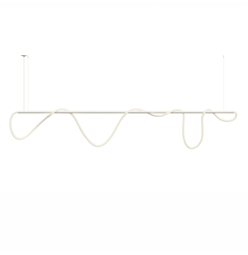 BENEITO FAURE - Luminaria Kaa Line de 1600mm LED 1500mm 60W 230Vac 4000K DALI blanca