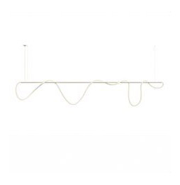 BENEITO FAURE - Luminaria Kaa Line de 1600mm LED 1500mm 60W 230Vac 4000K DALI blanca