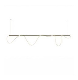 BENEITO FAURE - Luminaria Kaa Line de 1600mm LED 1500mm 60W 230Vac 4000K DALI oro