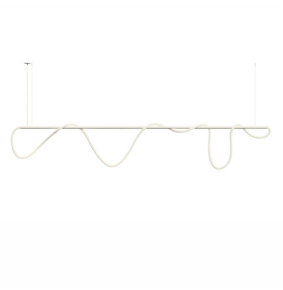 BENEITO FAURE - Luminaria Kaa Line de 2500mm LED 1500mm 100W 230Vac 2700K Casambi blanca